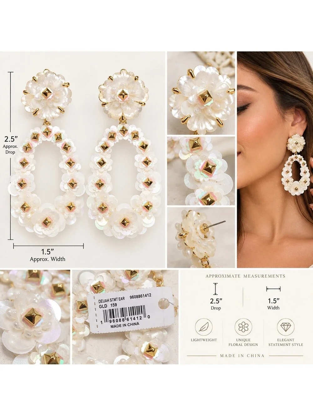Kendra Scott Deliah Statement Earrings